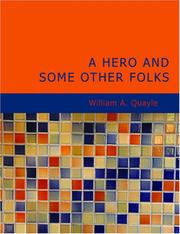 Cover of: A Hero and Some Other Folks (Large Print Edition)