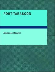 Cover of: Port-Tarascon (Large Print Edition) by Alphonse Daudet