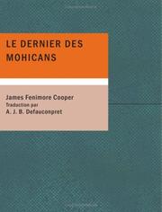 Cover of: Le dernier des mohicans by James Fenimore Cooper