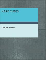 Cover of: Hard Times (Large Print Edition) by Charles Dickens