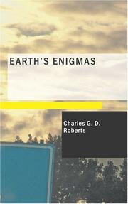 Cover of: Earth's Enigmas: A Volume of Stories