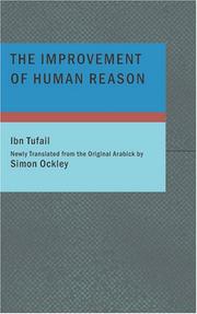 Cover of: The Improvement of Human Reason by Muhammad ibn Abd al-Malik Ibn Tufayl