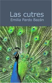 Cover of: Las Cutres by Emilia Pardo Bazán