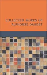 Cover of: Collected Works of Alphonse Daudet