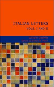 Cover of: Italian Letters Vols. I and II: The History of the Count de St. Julian