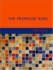 Cover of: The Primrose Ring (Large Print Edition) by Ruth Sawyer