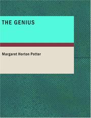 Cover of: The Genius (Large Print Edition) by Margaret Horton Potter, Margaret Horton Potter