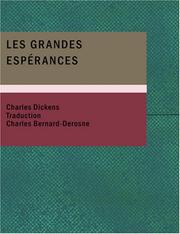 Cover of: Les Grandes Espérances (Large Print Edition) by Charles Dickens, Charles Dickens