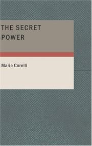 The secret power by Marie Corelli