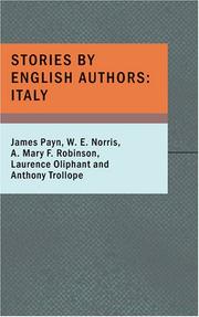 Cover of: Stories By English Authors: Italy