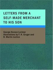 Cover of: Letters from a Self-Made Merchant to His Son (Large Print Edition) by Lorimer, George Horace, Lorimer, George Horace