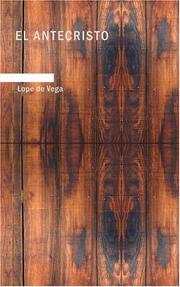 Cover of: El antecristo by Lope de Vega