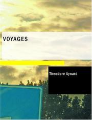 Cover of: Voyages (Large Print Edition) by Theodore Aynard