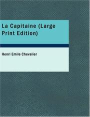 Cover of: La Capitaine (Large Print Edition)