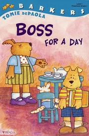 Cover of: Boss for a day by Jean Little