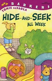 Cover of: Hide-And-Seek All Week