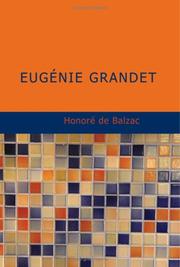 Cover of: Eugénie Grandet (Large Print Edition) by Honoré de Balzac