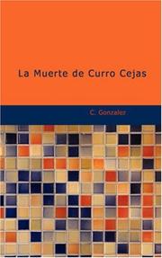 Cover of: La Muerte de Curro Cejas by C. González