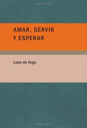 Cover of: Amar servir y esperar (Large Print Edition)