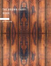 Cover of: The Brown Fairy Book by Andrew Lang