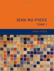 Cover of: Jean-nu-pieds Tome I (Large Print Edition) by Albert Delpit