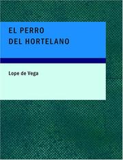 Cover of: El perro del hortelano by Lope de Vega