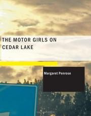 Cover of: The Motor Girls on Cedar Lake (Large Print Edition): Or the Hermit of Fern Island