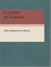 Cover of: El Jardín de Falerina (Large Print Edition) by Pedro Calderón de la Barca