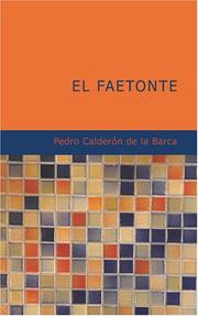 El Faetonte by Pedro Calderón de la Barca