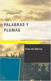 Cover of: Palabras y Plumas by Tirso de Molina