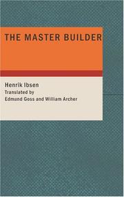 Cover of: The Master Builder by Henrik Ibsen