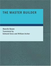 Cover of: The Master Builder (Large Print Edition) by Henrik Ibsen