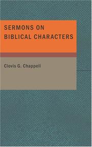 Cover of: Sermons on Biblical Characters