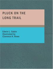 Cover of: Pluck on the Long Trail (Large Print Edition): Boy Scouts in the Rockies