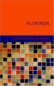 Cover of: Florinda: Tragedia en Tres Actos