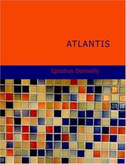 Atlantis (Donnelly) (Large Print Edition)
