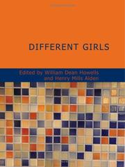 Cover of: Different Girls (Large Print Edition) by William Dean Howells