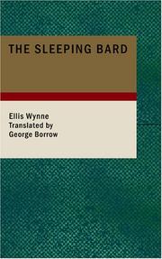 Cover of: The Sleeping Bard by Ellis Wynne