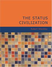 Cover of: The Status Civilization (Large Print Edition) by Robert Sheckley