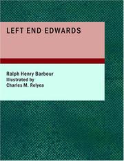 Cover of: Left End Edwards (Large Print Edition) by Ralph Henry Barbour