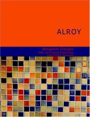 Cover of: Alroy (Large Print Edition) by Benjamin Disraeli