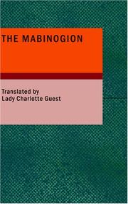 Cover of: The Mabinogion by Nathaniel Anonymous