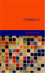 Cover of: Cornelli by 