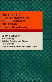 Cover of: The Sagas of Olaf Tryggvason and of Harald The Tyrant (Harald Haardraade) by Snorri Sturluson, Snorri Sturluson