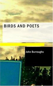 Cover of: Birds and Poets: with Other Papers