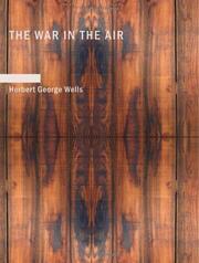 Cover of: The War in the Air (Large Print Edition) by H. G. Wells