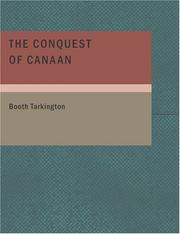 Cover of: The Conquest of Canaan (Large Print Edition) by Booth Tarkington