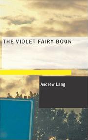 Cover of: The Violet Fairy Book by Andrew Lang