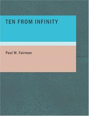 Cover of: Ten From Infinity (Large Print Edition)