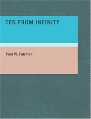 Cover of: Ten From Infinity (Large Print Edition) by Paul W. Fairman